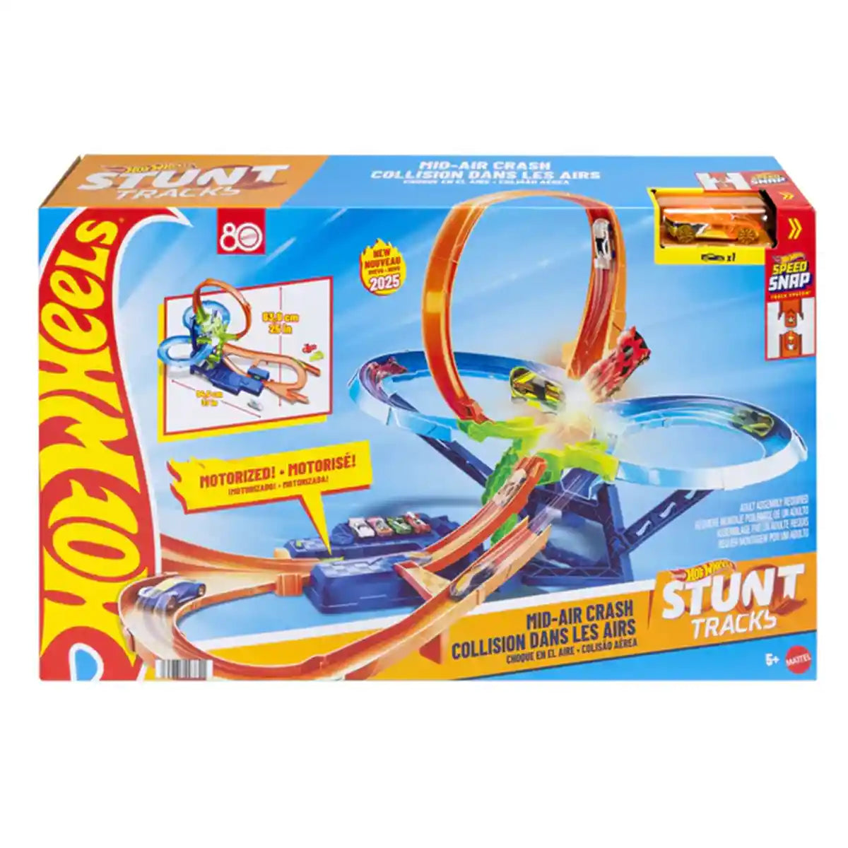 Hot Wheels Stunt Tracks Mid-Air Crash