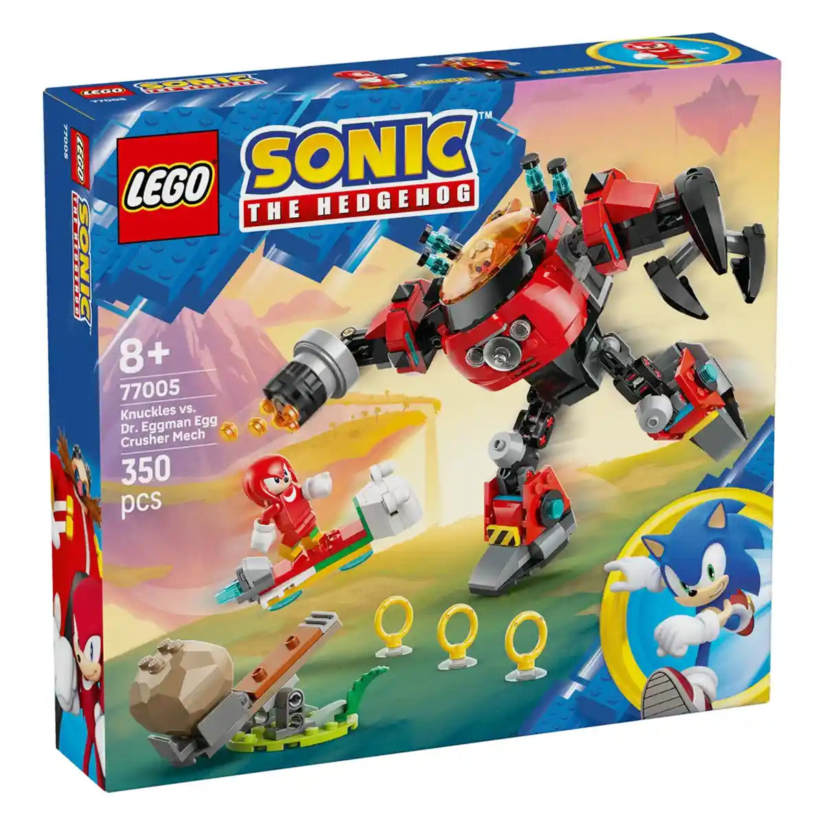 Lego 77005 Knuckles vs. Dr. Eggman Egg Crusher Mech