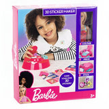 Barbie 3d Sticker Maker Including Barbie Doll