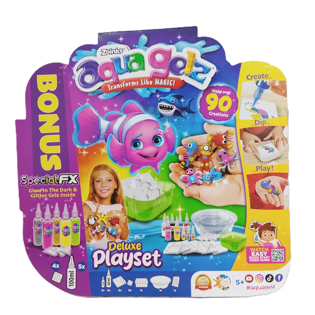 Aqua Gelz Deluxe & Refill Playset - Kiddy Zone