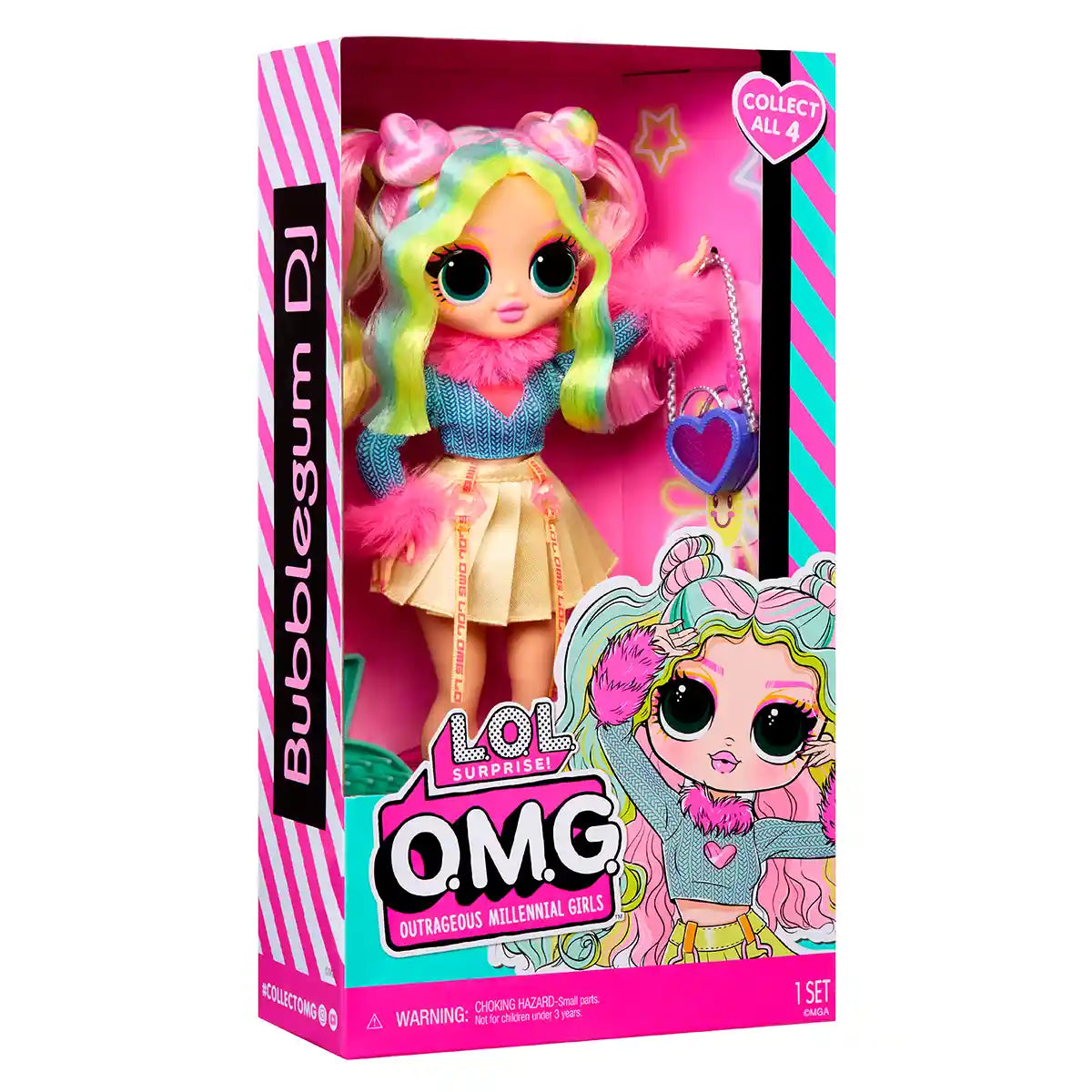 LOL Surprise OMG Entry Doll Bubblegum D.J. - Kiddy Zone