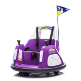 B/O Ride on bumper car - Purple - Kiddy Zone
