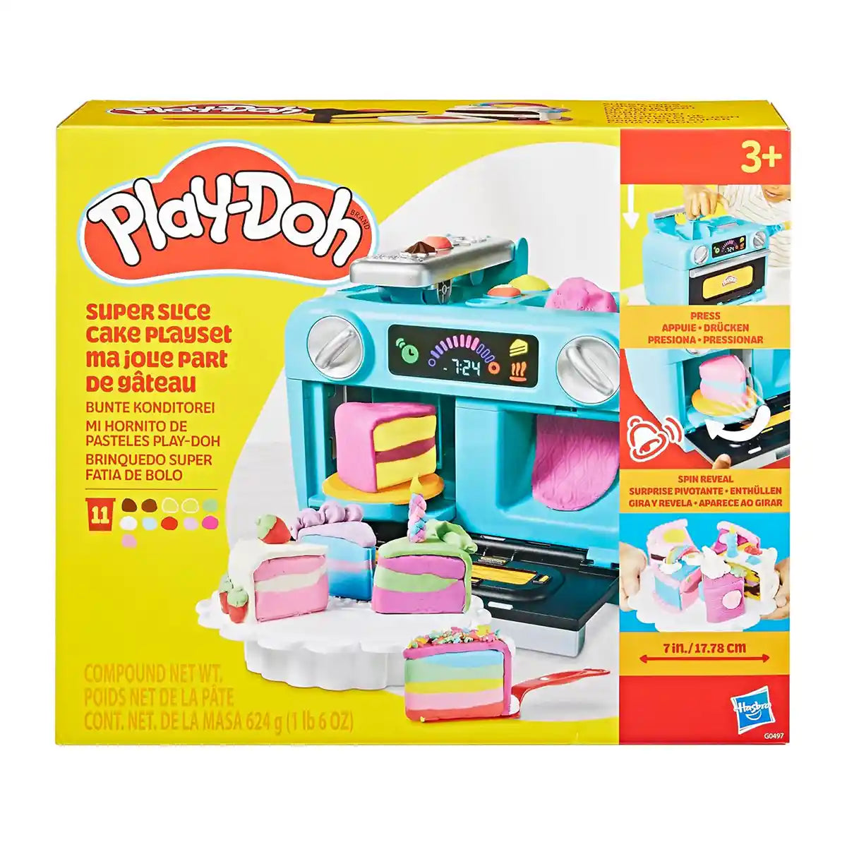 Playdoh Super Slice Cake Playset