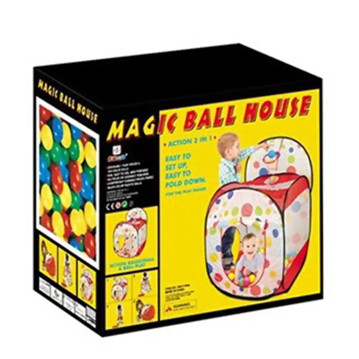 Play Tent With 7cm 100balls 2yrs+