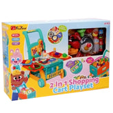 Five Star 2 In 1 Shopping Cart Playset 39pcs 3yrs+