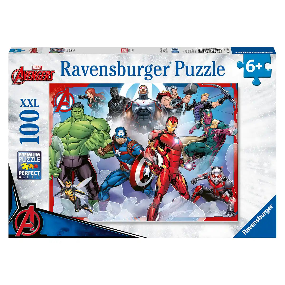 Ravensburger Puzzle XXL Avengers - 100 Pieces.