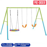 Intex Saucer And Swing 3-Feature Set, Age 3-10