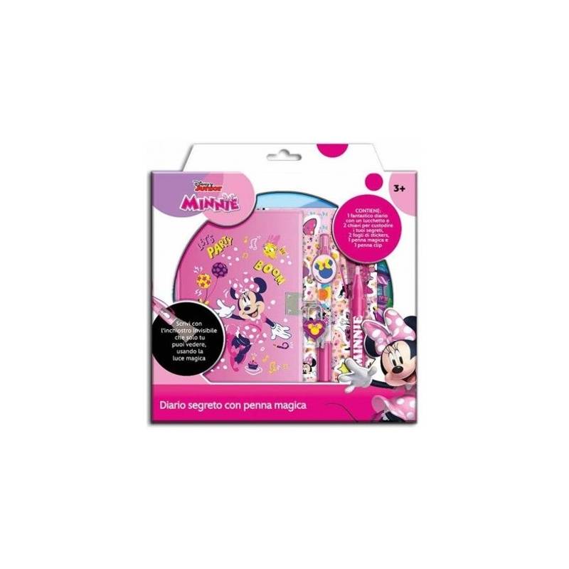 MINNIE MOUSE SECRET NOTEBOOK WITH MAGIC PEN - Kiddy Zone