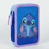 STITCH 3 ZIPPER PENCIL CASE - Kiddy Zone
