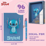 STITCH SECRET NOTEBOOK WITH LIGHT - Kiddy Zone