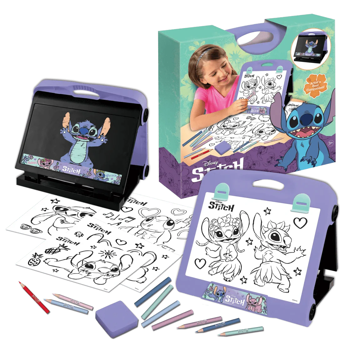 STITCH TRAVEL EASEL - Kiddy Zone