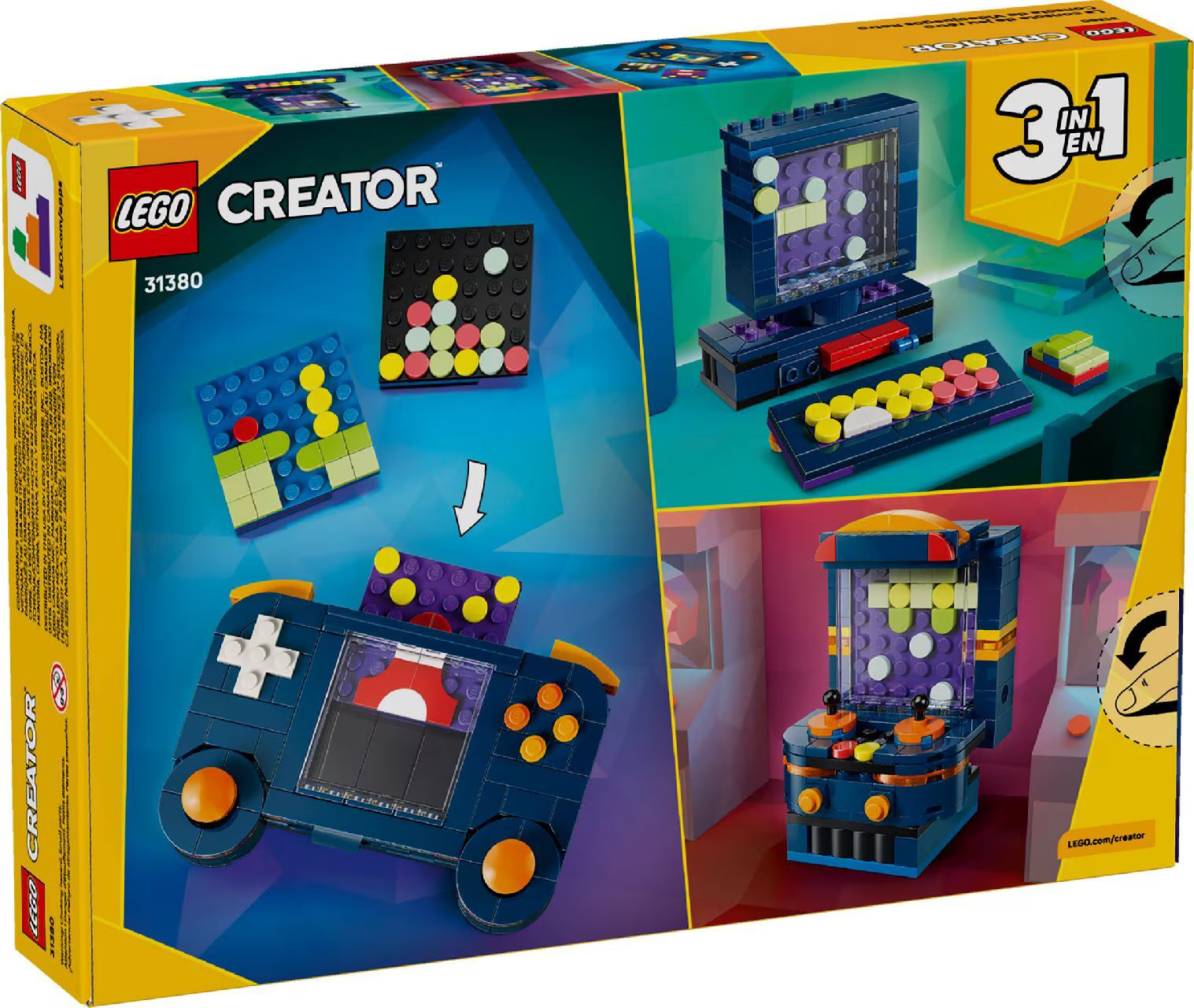 LEGO® Creator 3 in 1 Retro Gaming Console Building Toy 31380 - Kiddy Zone