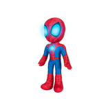 SPIDEY N FRIENDS FEAT PLUSH GLOW WEB B/O