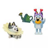 Bluey Spring Time Figure 2-Pack Bluey & Muffin