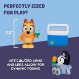 Bluey Let's Play Chef Figure 2-Pack — Ice Blocks Bingo & Socks