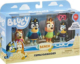 Bluey Beach Figure 4-Pack