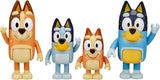 Bluey Heeler Family Figure 4-Pack