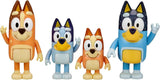 Bluey Heeler Family Figure 4-Pack