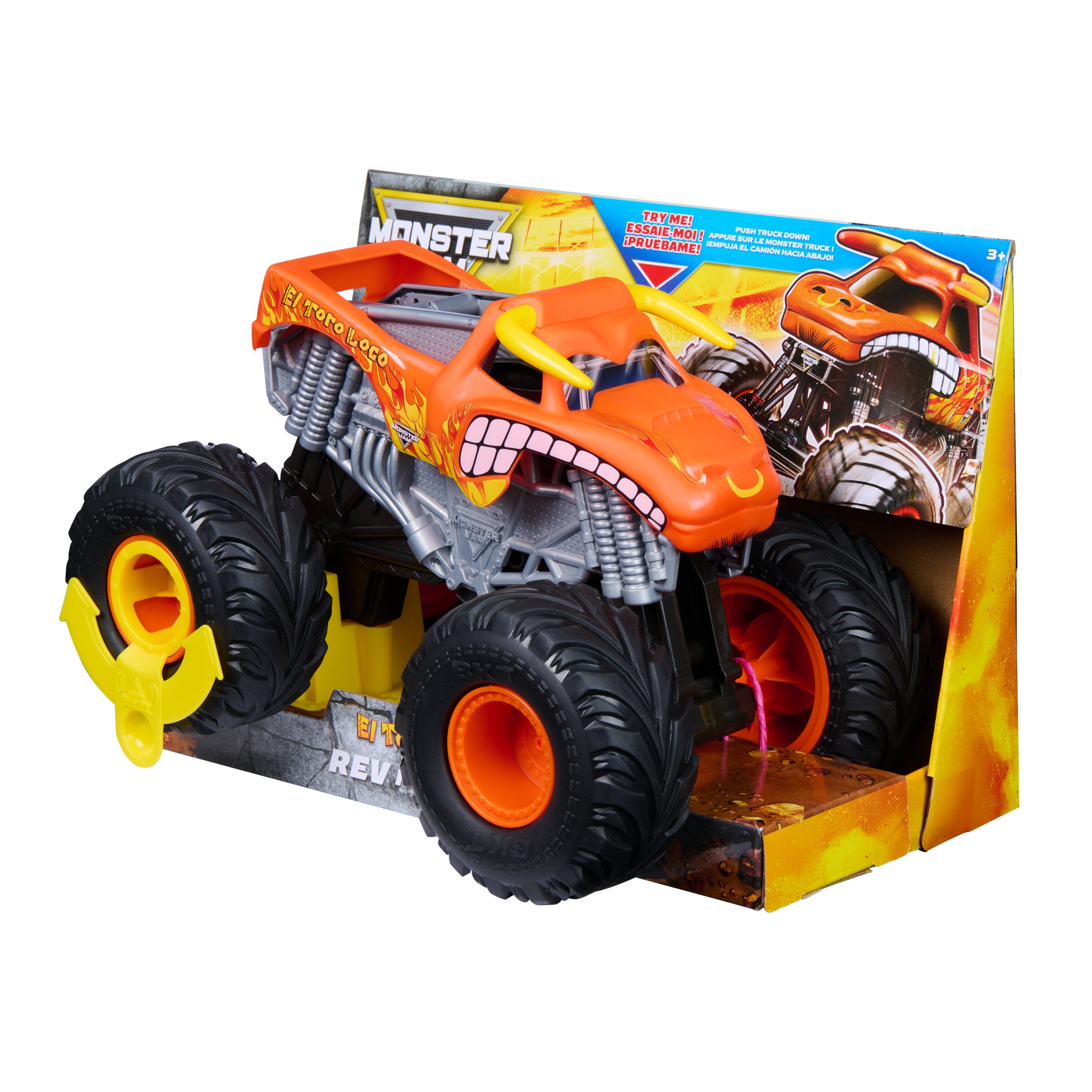 Monster Jam 1:18 Rev 'n RoarEl Toro Loco