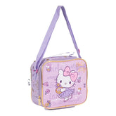 HELLO KITTY Trolley Bag 2 Main Compartments and 2 Side Pockets 16" W/ LUNCH BAG&PENCIL CASE - Kiddy Zone