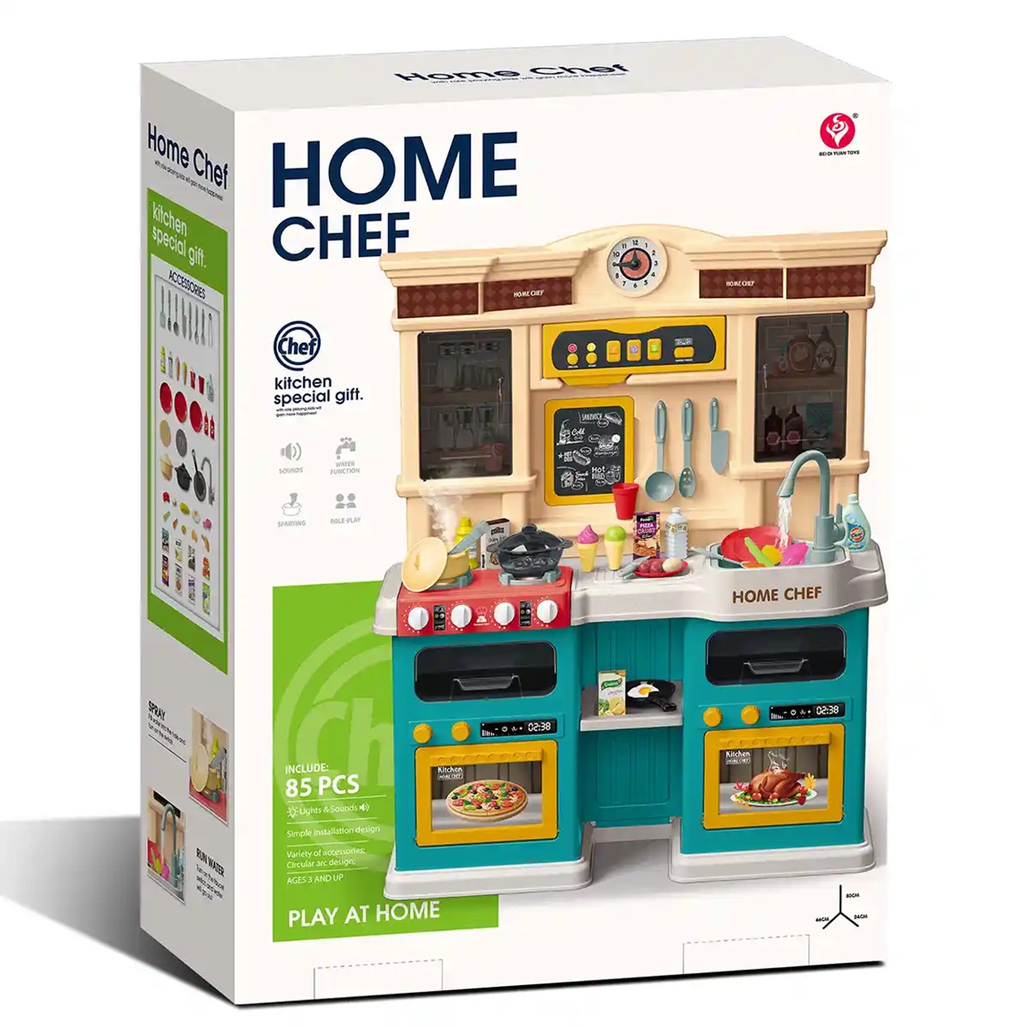 KIDS PLAY KITCHEN SET 3YRS+ - Kiddy Zone