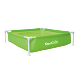 Kids Frame Pool(Green)-122cmX122cmX33cm