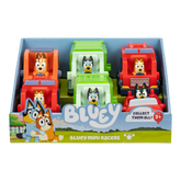 Bluey Mini Racers Single Pack - packaging