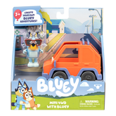 Bluey Basic Vehicle 4WD & Bluey - packaging