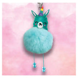 BAG CHARM-FURRY LLAMA