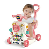BIBI-INN MULTIFUNCTIONAL 6 in 1 ACTIVITY WALKER PINK For 6M+
