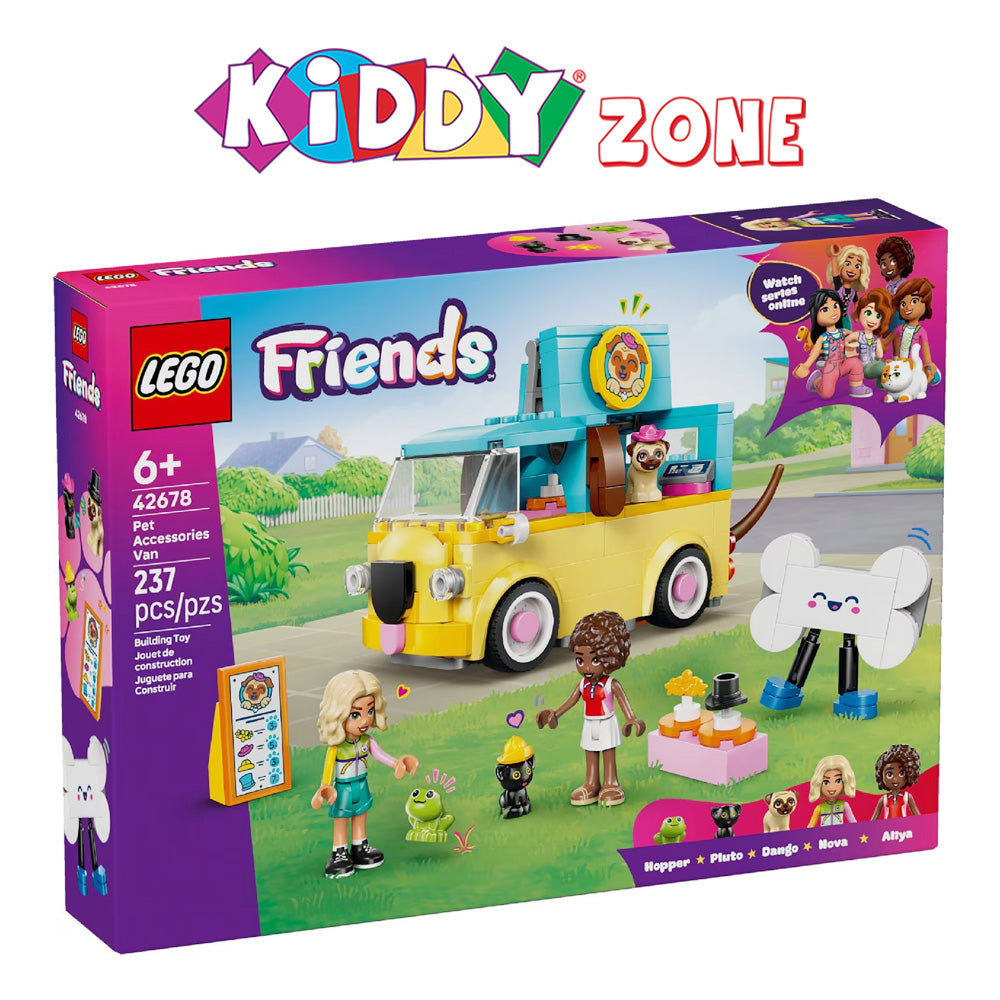 LEGOî Friends Pet Accessories Van Toy Set 42678 - Kiddy Zone