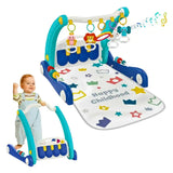 2 IN 1 PIANO RACK & WALKER 0M+ BLUE