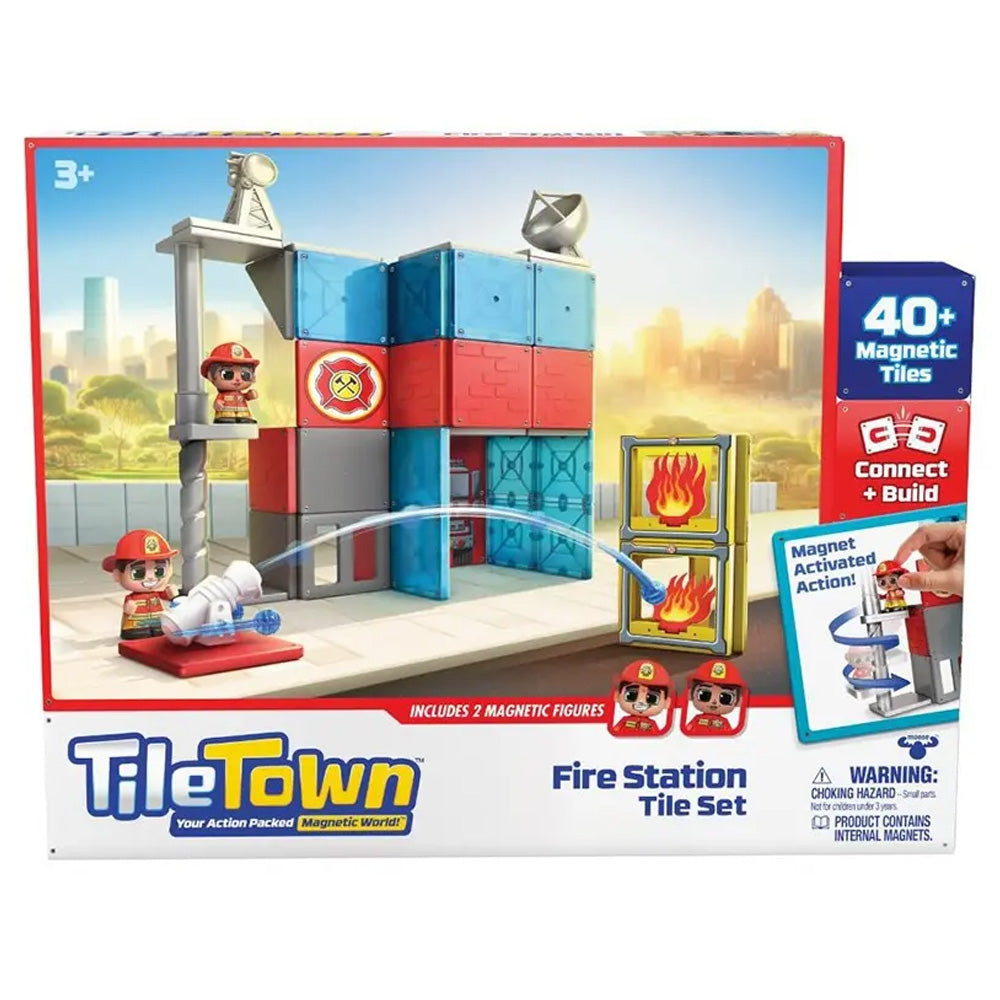 TILE TOWN FIRE STATION TILE SET - Kiddy Zone
