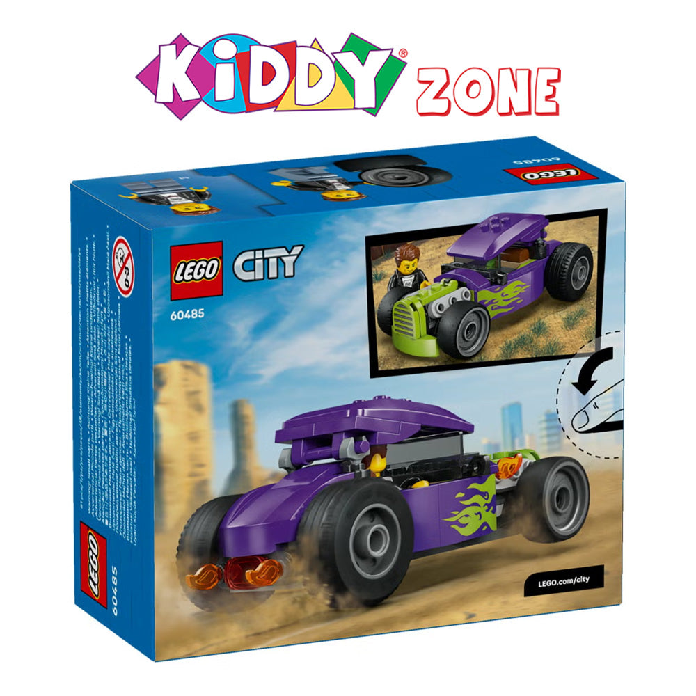LEGOî City Hot Rod Race Car Building Toy and Minifigure 60485 - Kiddy Zone