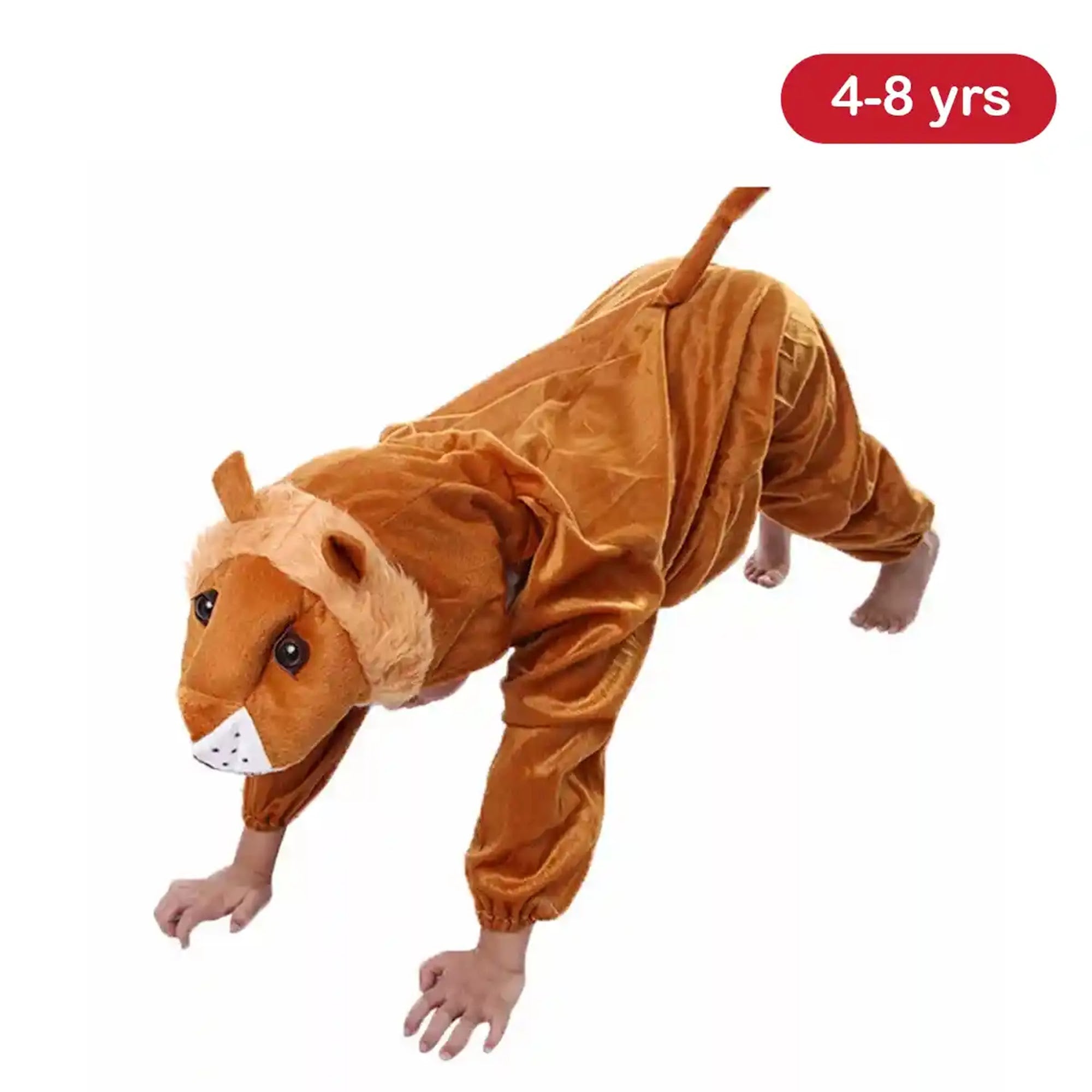 LION COSTUME (M) 110CM 4-6yrs old - Kiddy Zone