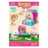 ELECTRONIC PLUSH PET - BEAR/DOG+BONE WITH LGHT 3YRS+ - Kiddy Zone