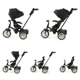 THE BENTLEY STROLLER 6 IN 1 TRIKES - BLACK