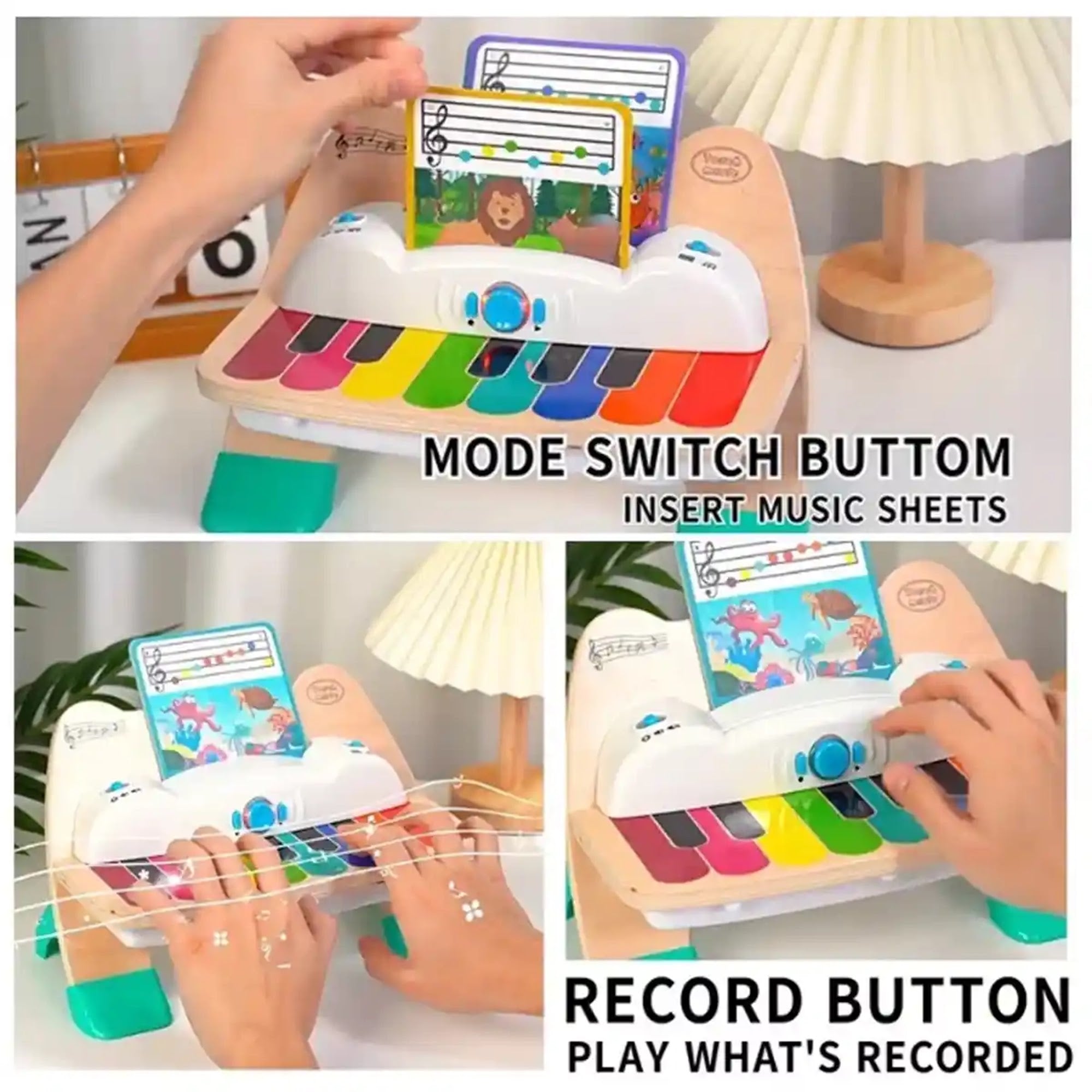 EDUCATIONAL MAGIC TOUCH PIANO CDL-3011 12M+ - Kiddy Zone