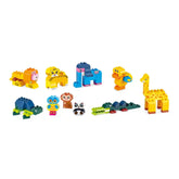Storage of early education buses (136PCS) ï¼Âtwo color assorted) - Kiddy Zone
