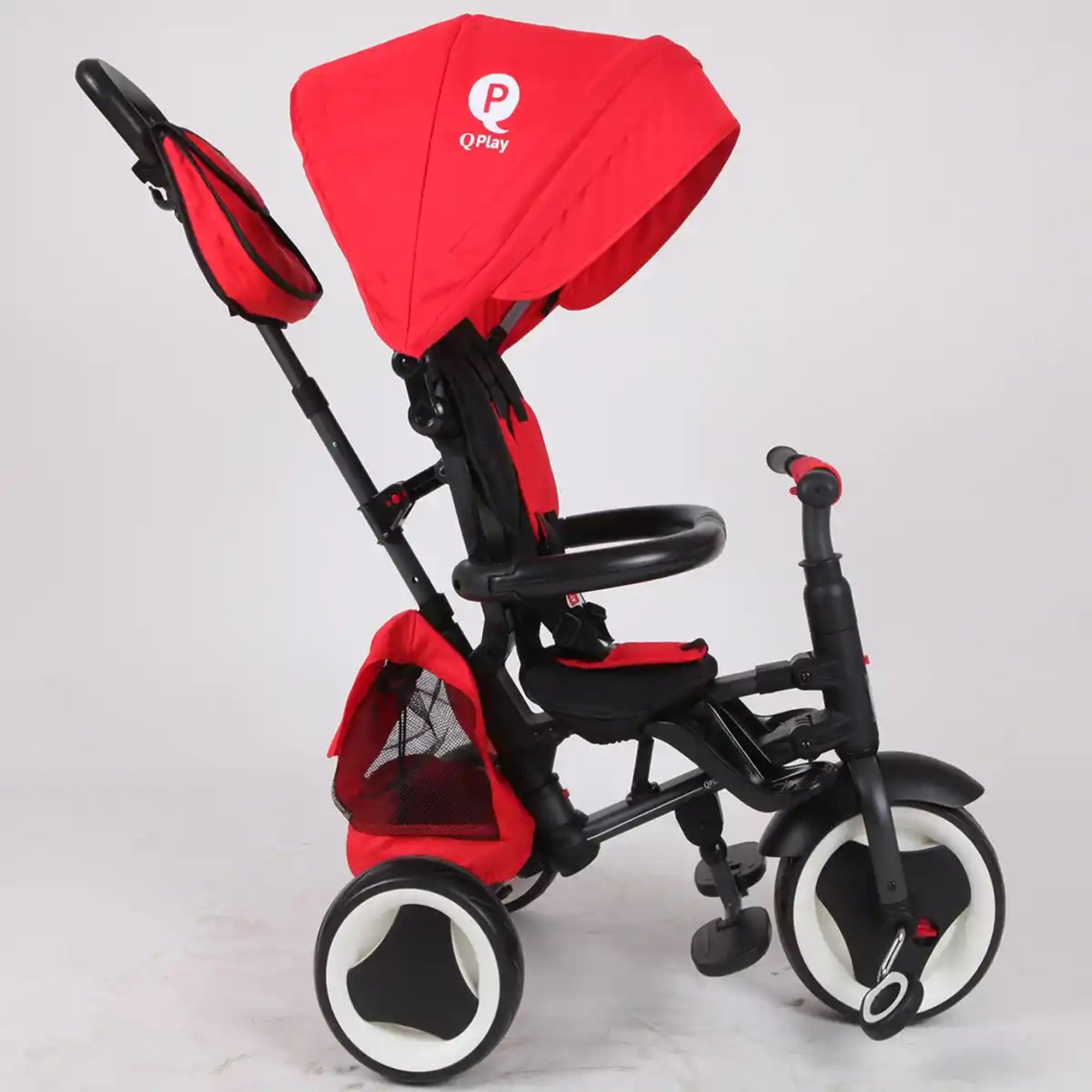 QPLAY RITO PLUS folding trike red - Kiddy Zone