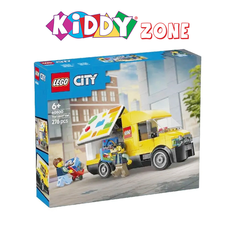 LEGOî City: The LEGO Van - Toy Building Set for Kids 60500 - Kiddy Zone