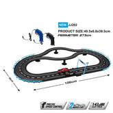 Mini Electric car track slot toy 1:43 Scale DIY Construction Race Tracks Sets For 6YRS+ - Kiddy Zone