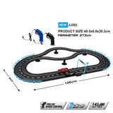 Mini Electric car track slot toy 1:43 Scale DIY Construction Race Tracks Sets For 6YRS+ - Kiddy Zone