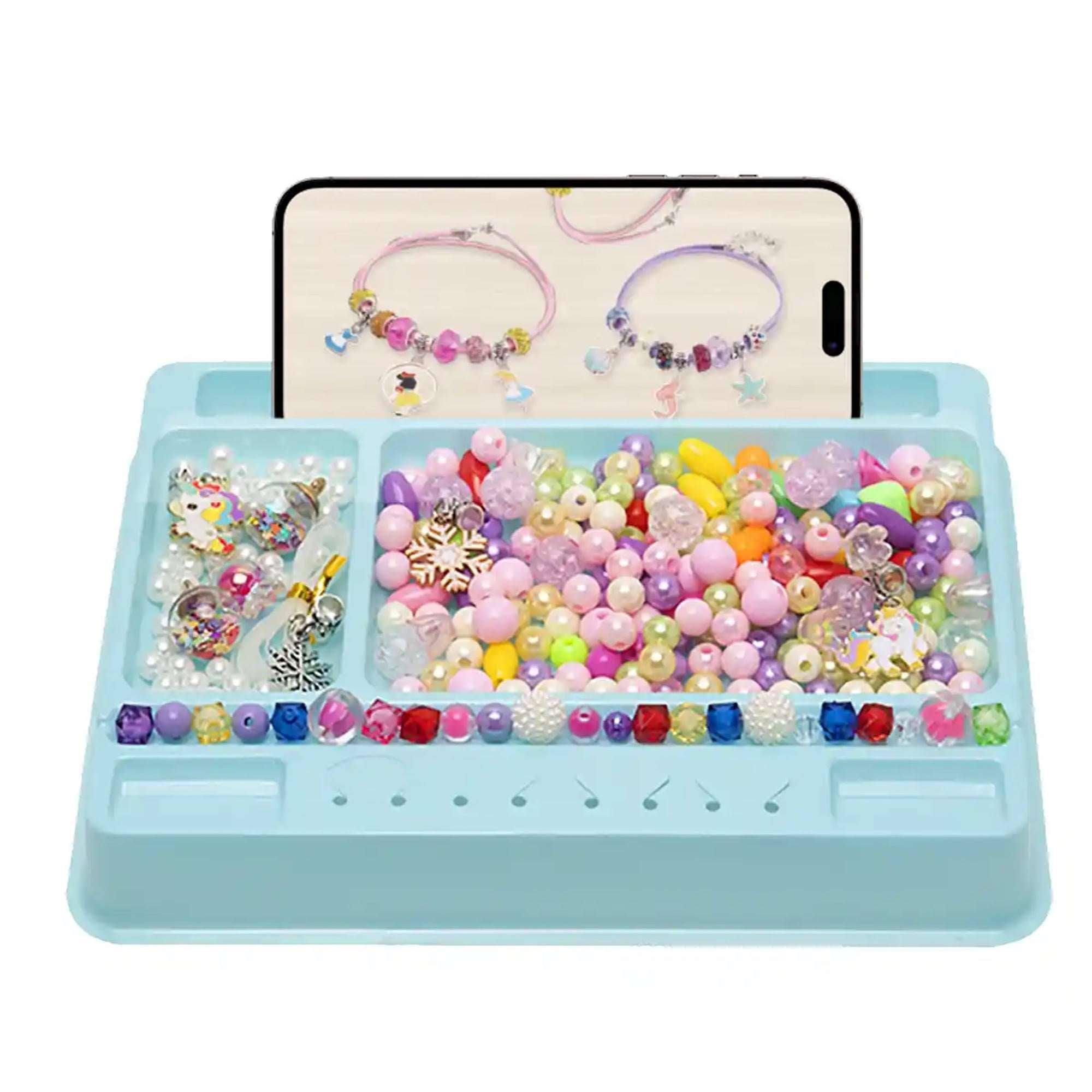 BOUTIQUE JEWELRY BOX (CANDY AND PEARLS AND IMITATION JADE BEADS) 3yrs+
