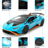 RASTAR R/C 1:14 Lamborghini Huracan STO - Blue - Kiddy Zone