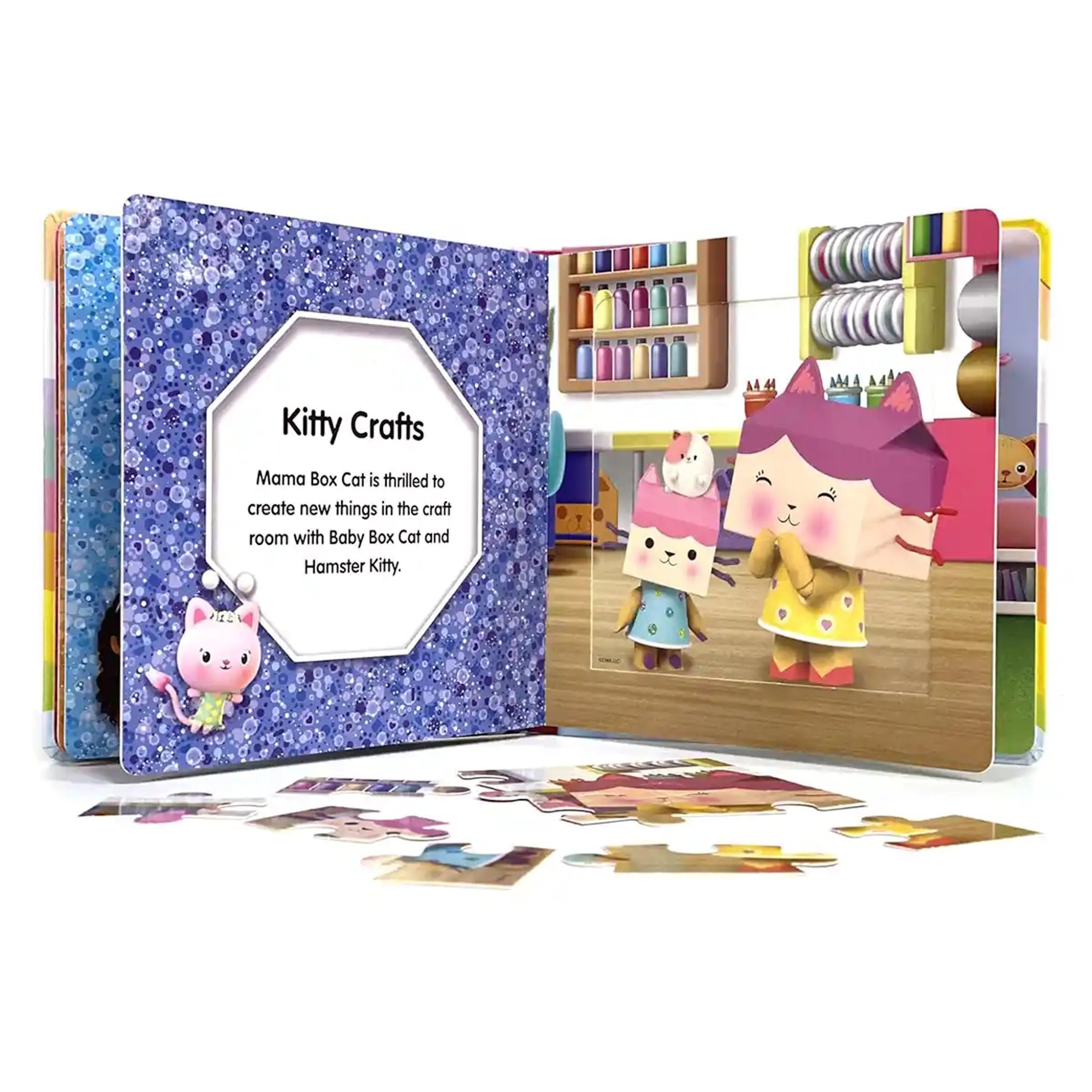 UNI. GABBY'S DOLLHOUSE MY FIRST PUZZLE BOOK - Kiddy Zone