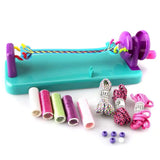 2 IN 1 BRAIDING SET BRACELET MAKER 6YRS+ - Kiddy Zone