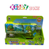 DINOSAUR BUBBLE GUN MACHINE WITH 8 HOLE (527-1) -3YRS+ - Kiddy Zone