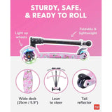 BoldCube 3 Wheel Scooter Big Fold Kitty Love