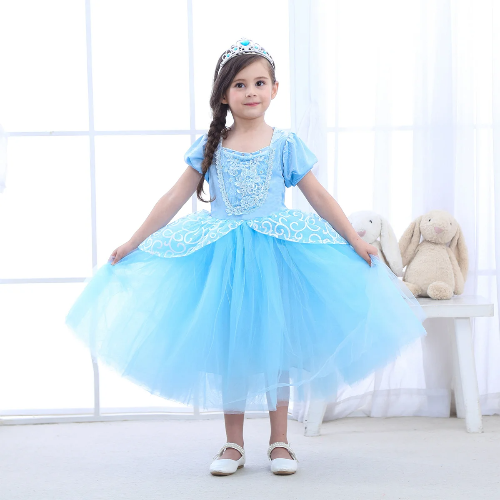 CINDERELLA COSTUME 110CM 3-5yrs - Kiddy Zone